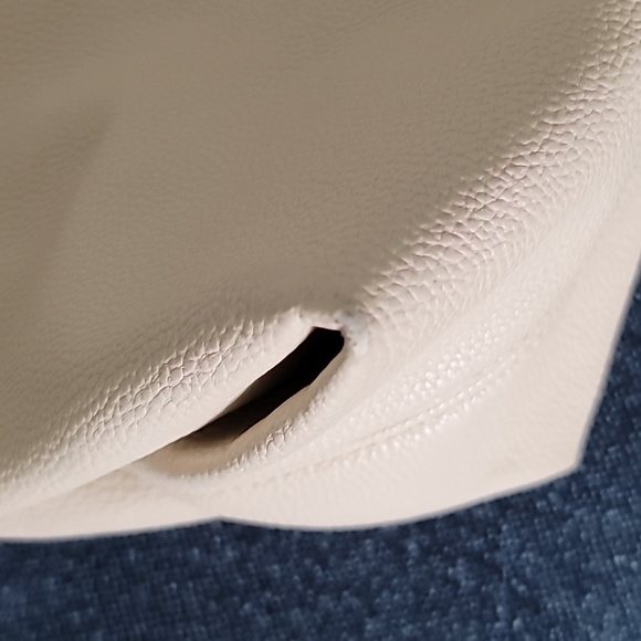 Cream faux leather handbag from H&M - Picture 5 of 10